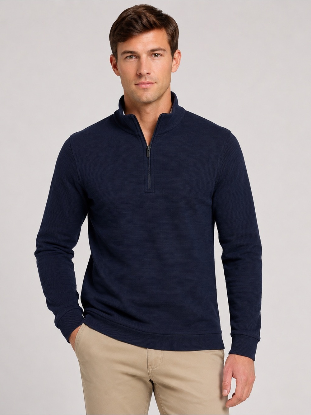 NWT Fairlane x Stitch Fix Men’s Navy 1/4 Zip Pullover